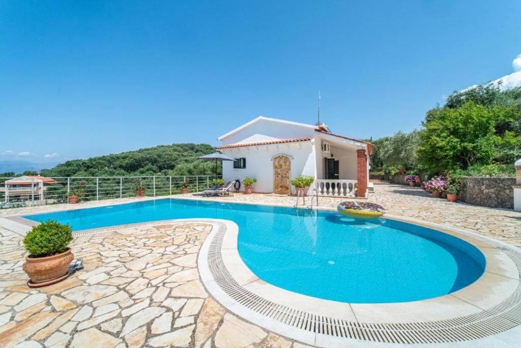 Olive Grove And Sea View Villa Agios Spyridon (Corfu)
